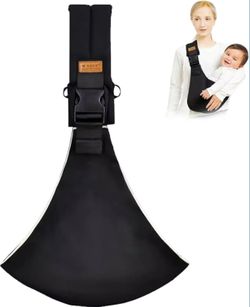 Baby Sling Carrier,Toddler Carrier,2026 New Baby Sling,Portable and Lightweight Sling,Non-Slip Hip Seat Carrying 10-30lbs(Black)