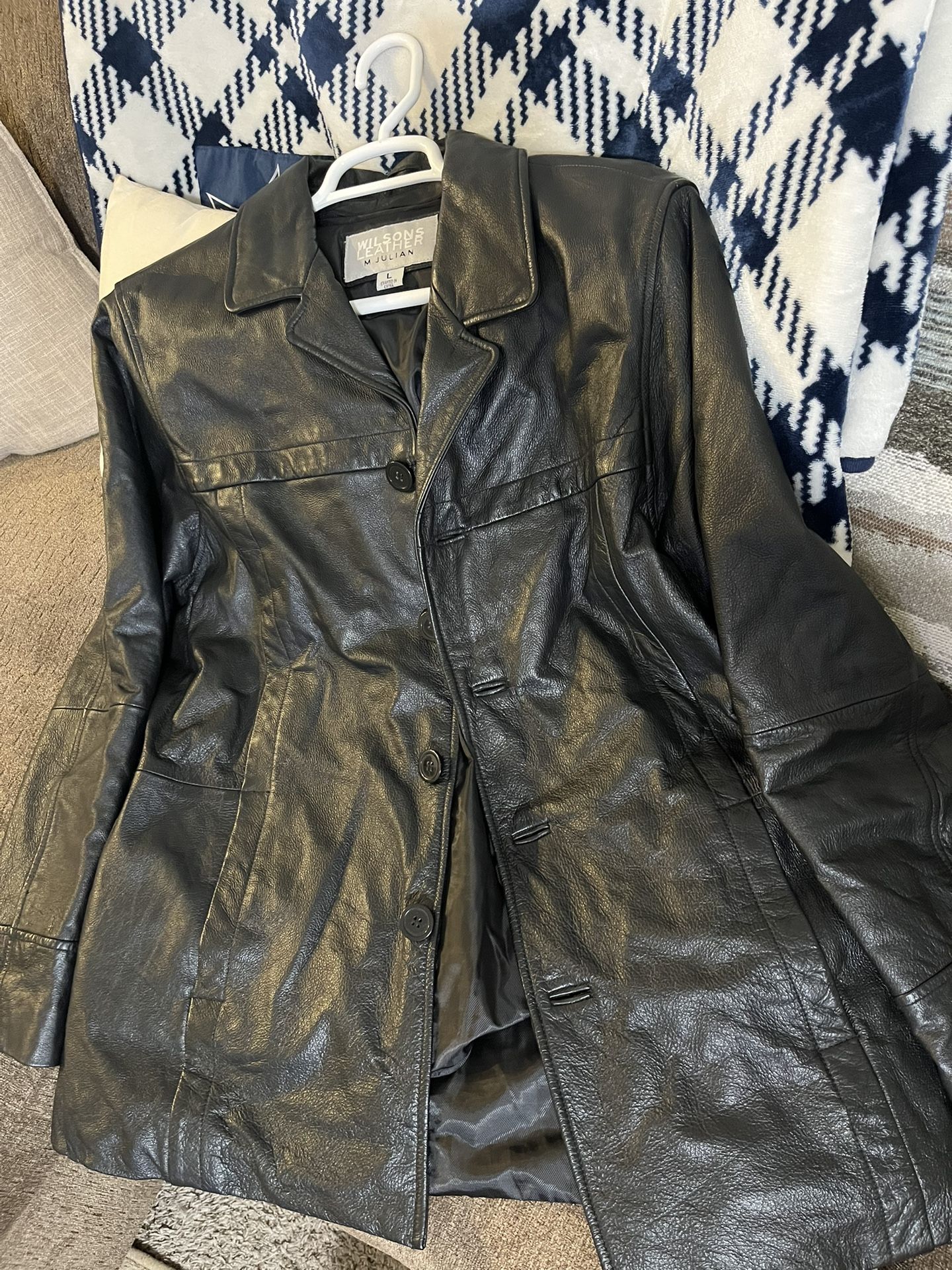 Men’s Leather Jacket Large