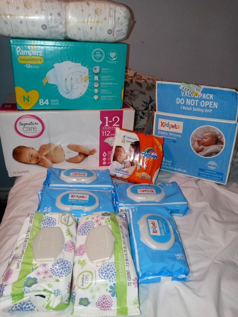 Pampers and wipes Deal