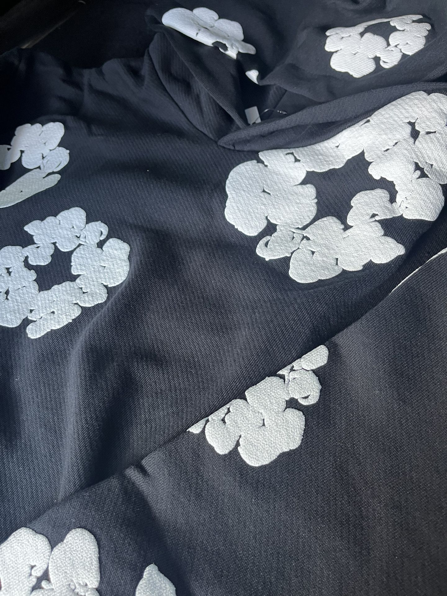 DENIM TEARS BLACK HOODIE