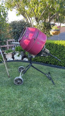 Electric Cement Mixer