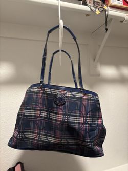 coach tartan purse