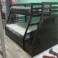 Litera De Madera Nuevos Por Tan Solo 40 De Enganche 