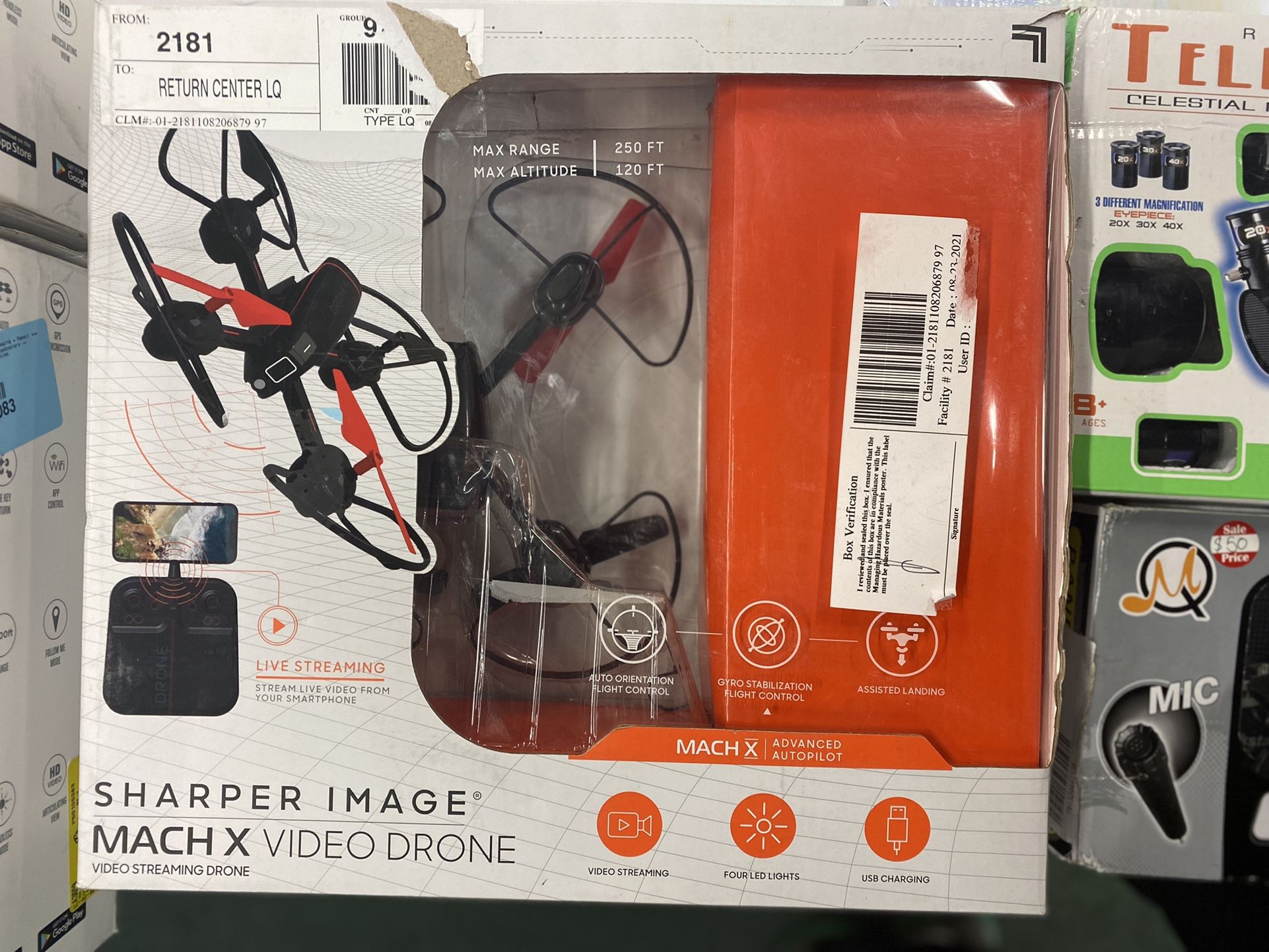 Sharper Image Video Drone