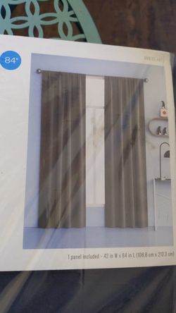 2 Curtains light filtering room essentials