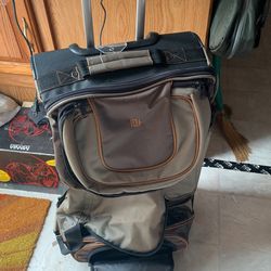 Brown Suitcase 32 x 9