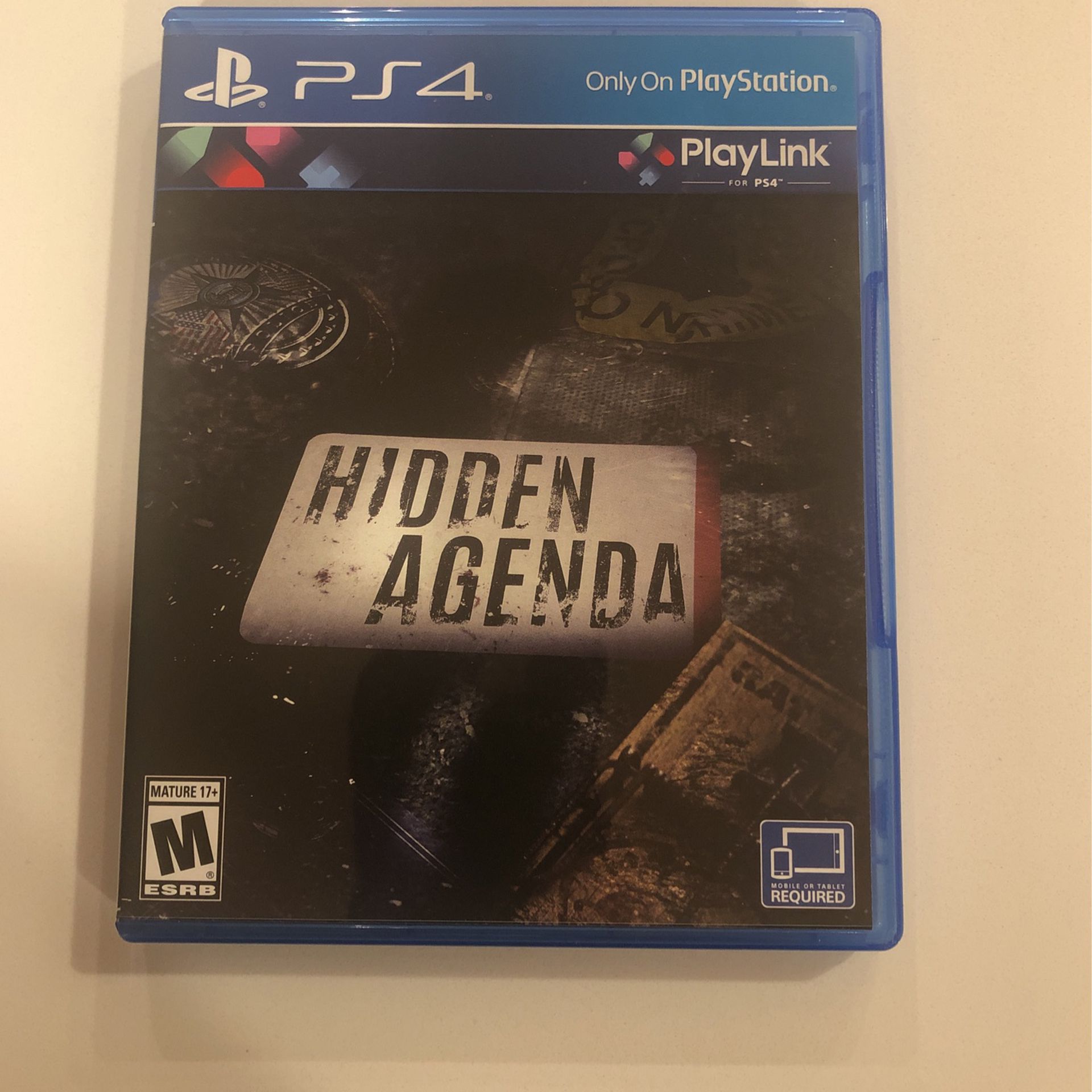 PS4 Hidden Agenda Game