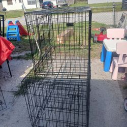 Metal Pet Cages 36 In And 24 In