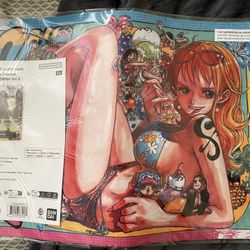 One Piece Official Playmat Nami + Usopp CARD Limited Edition Vol.3 ENGLISH NEW