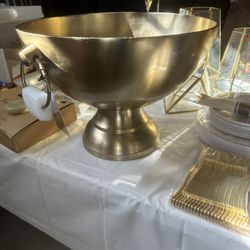 Gold Champagne Bucket 