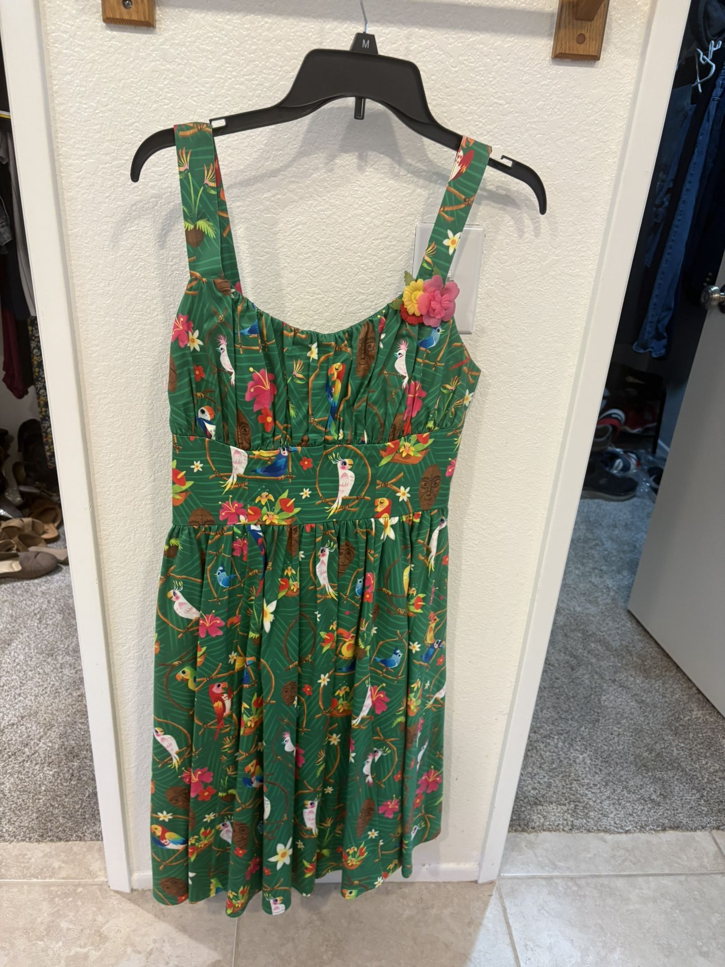 Disney Parks Tiki Room Dress Size Medium