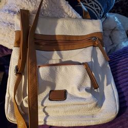 Ivory Leather Purse 