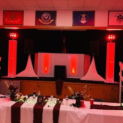 Ceremony, Reception, Lighting, Dj And More!!!