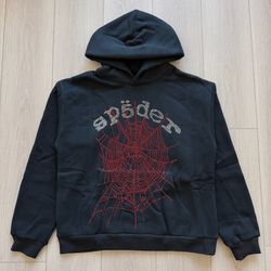 Rhinestone Spider Hoodie