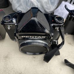 Bundle Of Pentax Cameras And Lens 
