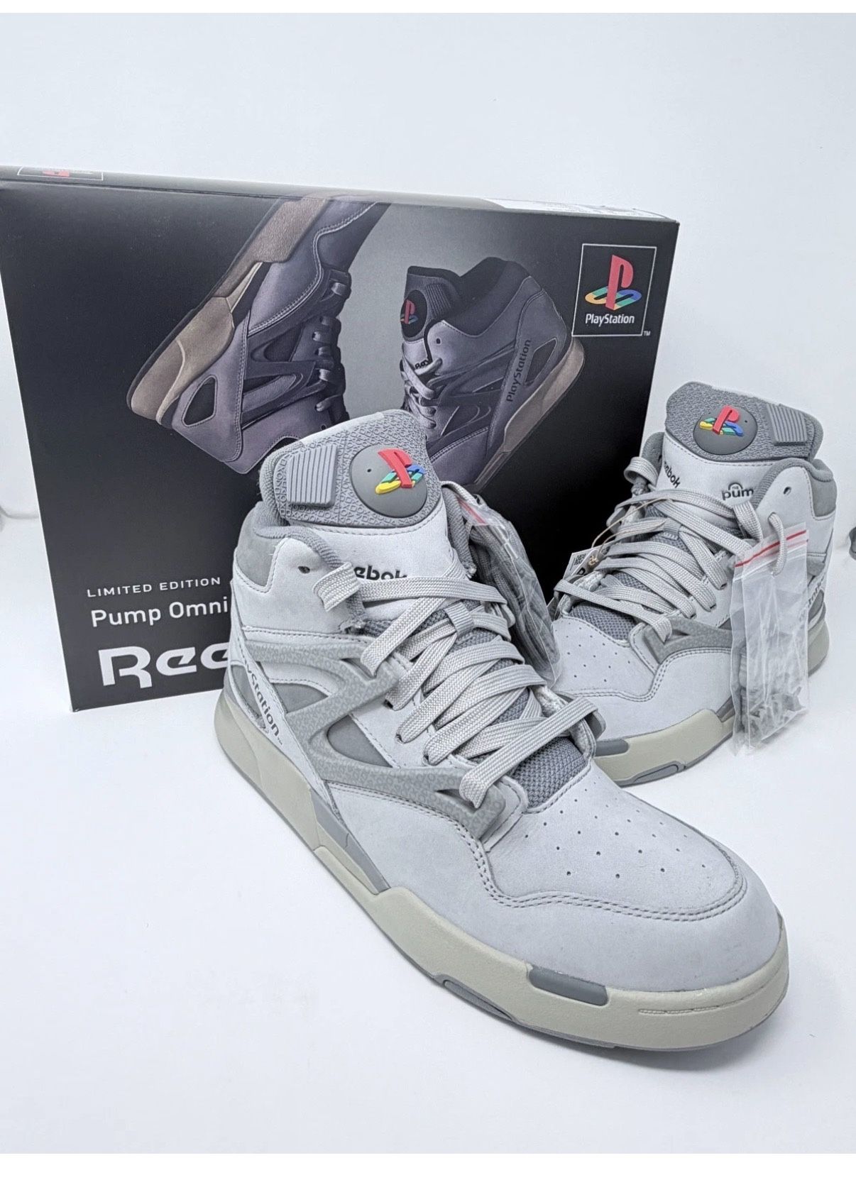 Sony Playstation x Reebok Pump Omni Zone 2 30th Anniversary Size 9