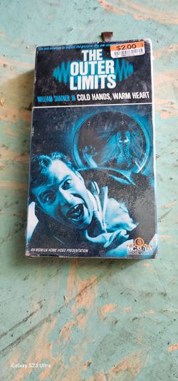 The Outer Limits VHS 1990 MGM Cold Hands Warm Heart William Shatner Sci-Fi NEW