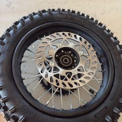 ATV Tire With Rim 80/100-12 M/C