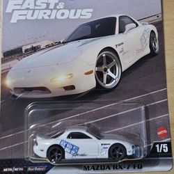 Hotwheels Premium Mazda Rx7 FD (F&F)