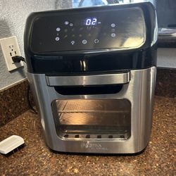 Air Fryer, 13QT Air Fryer Oven, Family Rotisserie Oven, 1700W Electric Air Fryer Toaster Oven,