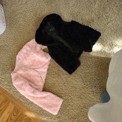 Kids Fluffy Cardigan And Vest! 