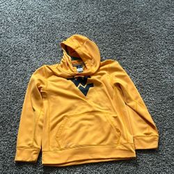 West Virginia Nike Therma Hoodie / Yellow / Used 