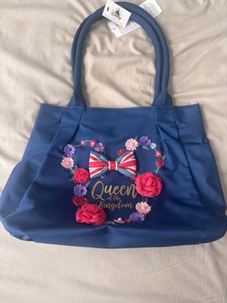 Disney EPCOT United Kingdom World Showcase Tote Bag Queen Of The Kingdom 
