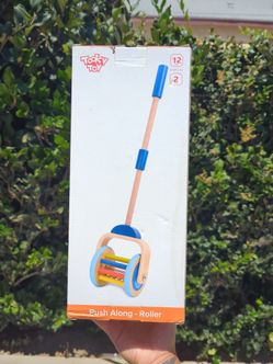 Montessori push along roller toy