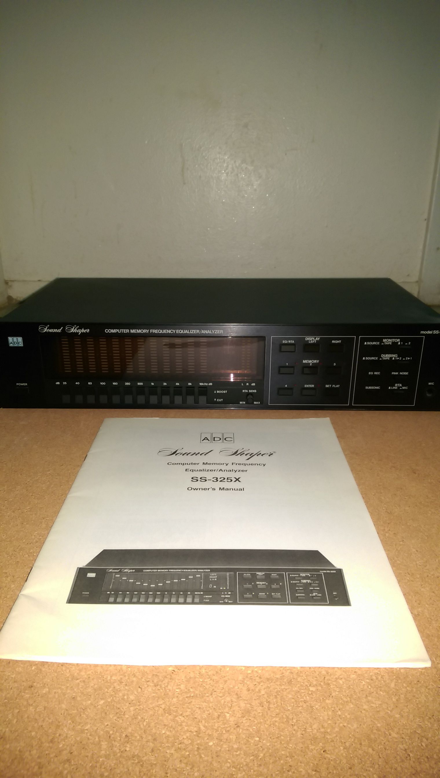 ADC SS-325X Sound Shaper computer memory equalizer/analyzer. for Sale in  Universal City, TX - OfferUp
