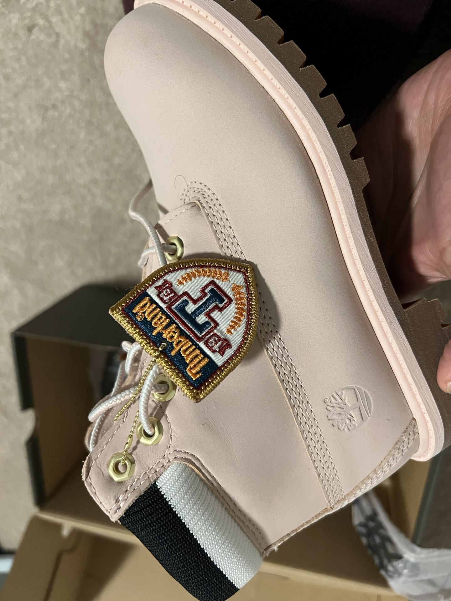 Light Pink Timberlands