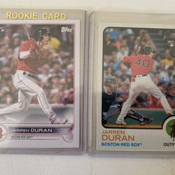 Jarren Duran Rookie Baseball Cards 