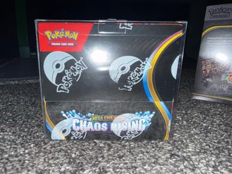 Chaos rising Booster box and Pitch black PC ETB