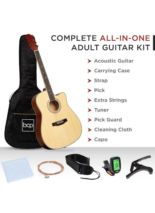Best Choice Products 41 inch Guitar Set