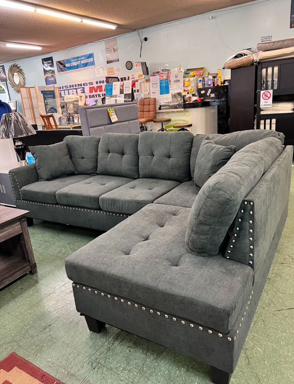 🚛Hot Deal🚛Brand New Sectional Couch $499 Finance Available Delivery Available