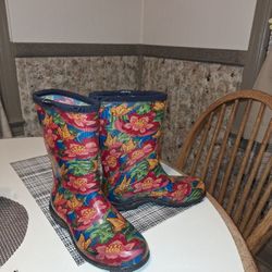 sloggers rain and garden boots size 8