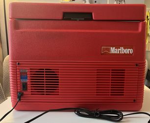 Coleman, Marlboro, Red Cooler , Vintage