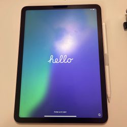 iPad Air 4th generation 10.9 inch and Apple Pencil