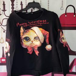Cute Cat Christmas Sweater