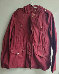 Dark Red Jacket