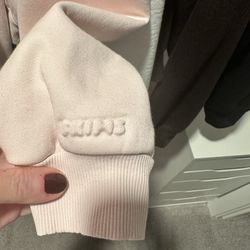 Skims classic fleece sweatshirt size M