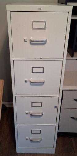 Steel file cabinet  4 drawer
