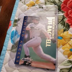 Jeff Bagwell Fleer Circa Limited Access Insert Baseball Card 