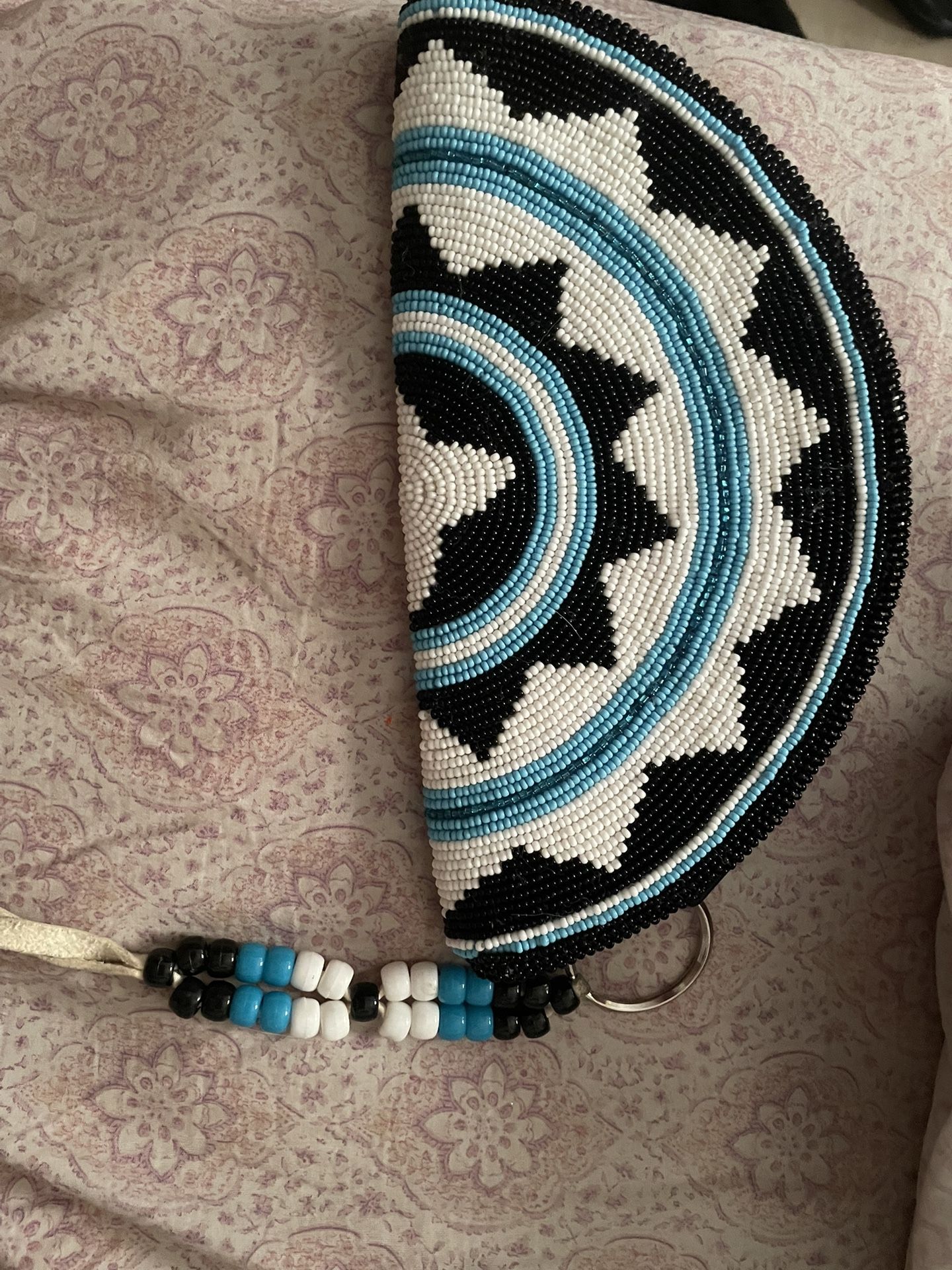 Small Wallet Native American All Beads 