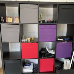 Shelf Unit - 16 boxes with 8 covers