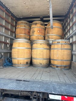 Oak barrels