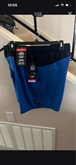 MENS SPEEDO HYDRO SWIM SUIT TRUNKS MEDIUM NEW