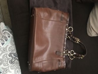 Coach hand bag large