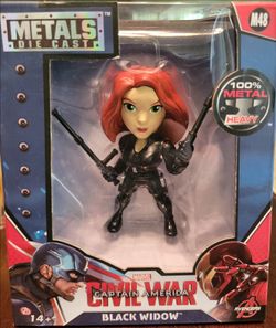 Jada Toys Black Widow Diecast Metal Figure