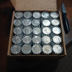 Unseatched Unopened  Kennedy Half Dollars 