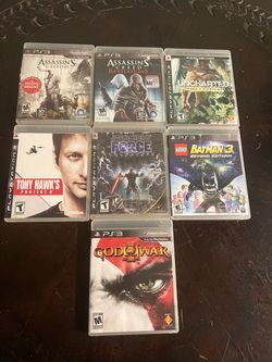PlayStation 3 game bundle $70